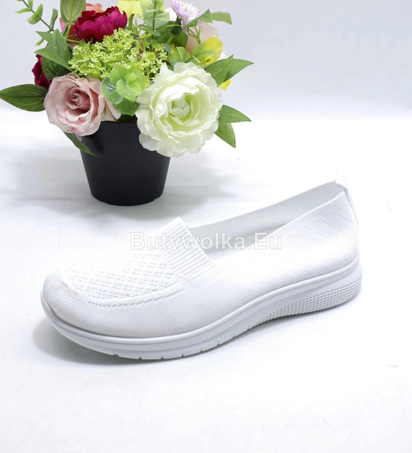 Tenisówki damskie N1807 WHITE 37-42