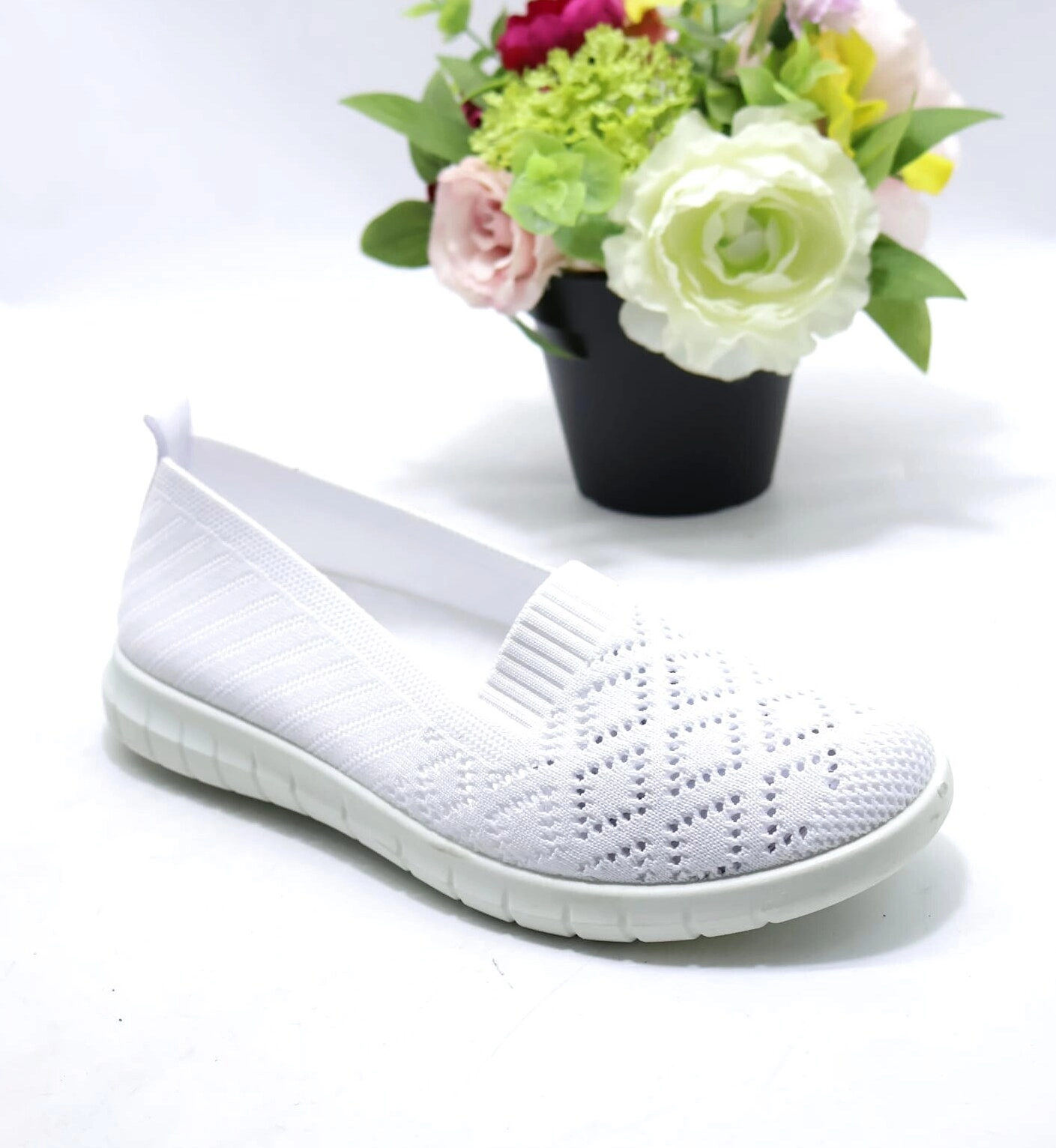 Tenisówki damskie SJ2513-2 WHITE 36-41