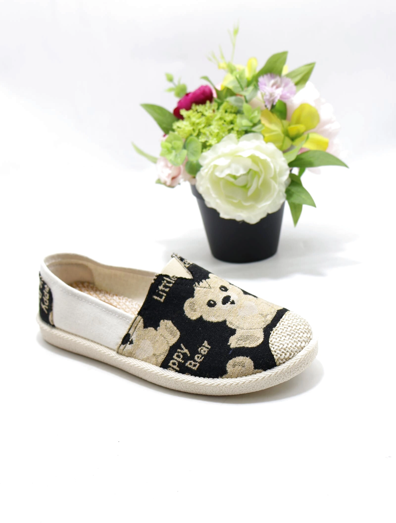 ESPADRYLE DAMSKIE 285-T13 BLACK 36-41