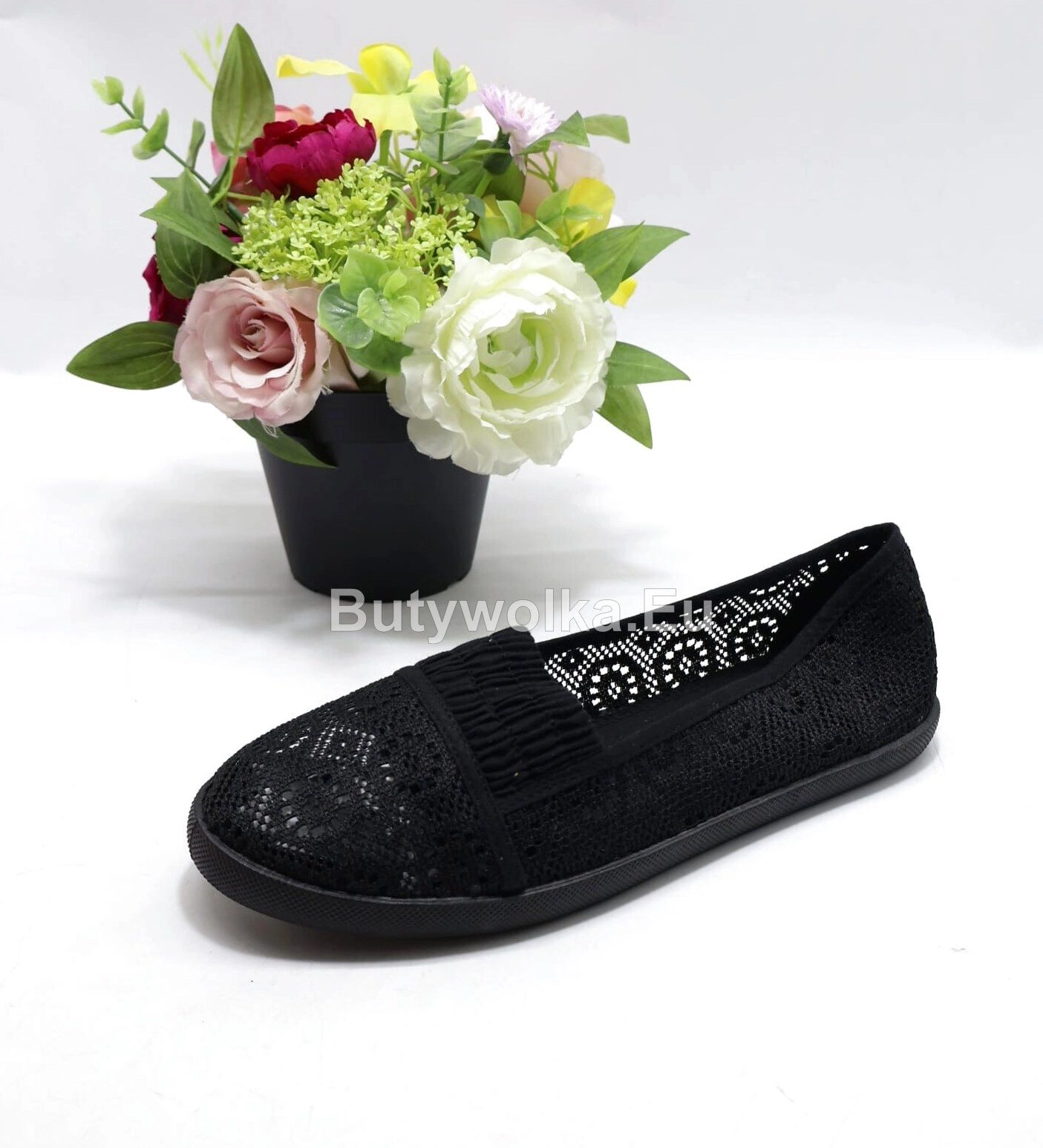 Tenisówki damskie 11004-21 ALL BLACK 36-41