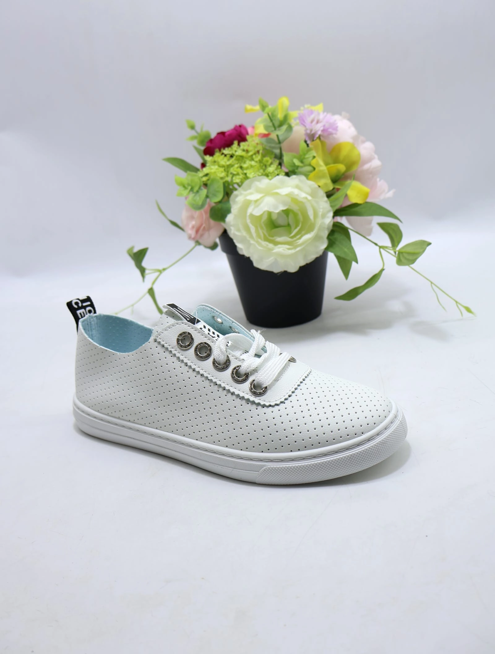 Tenisówki damskie SJ2359-2 WHITE 36-41