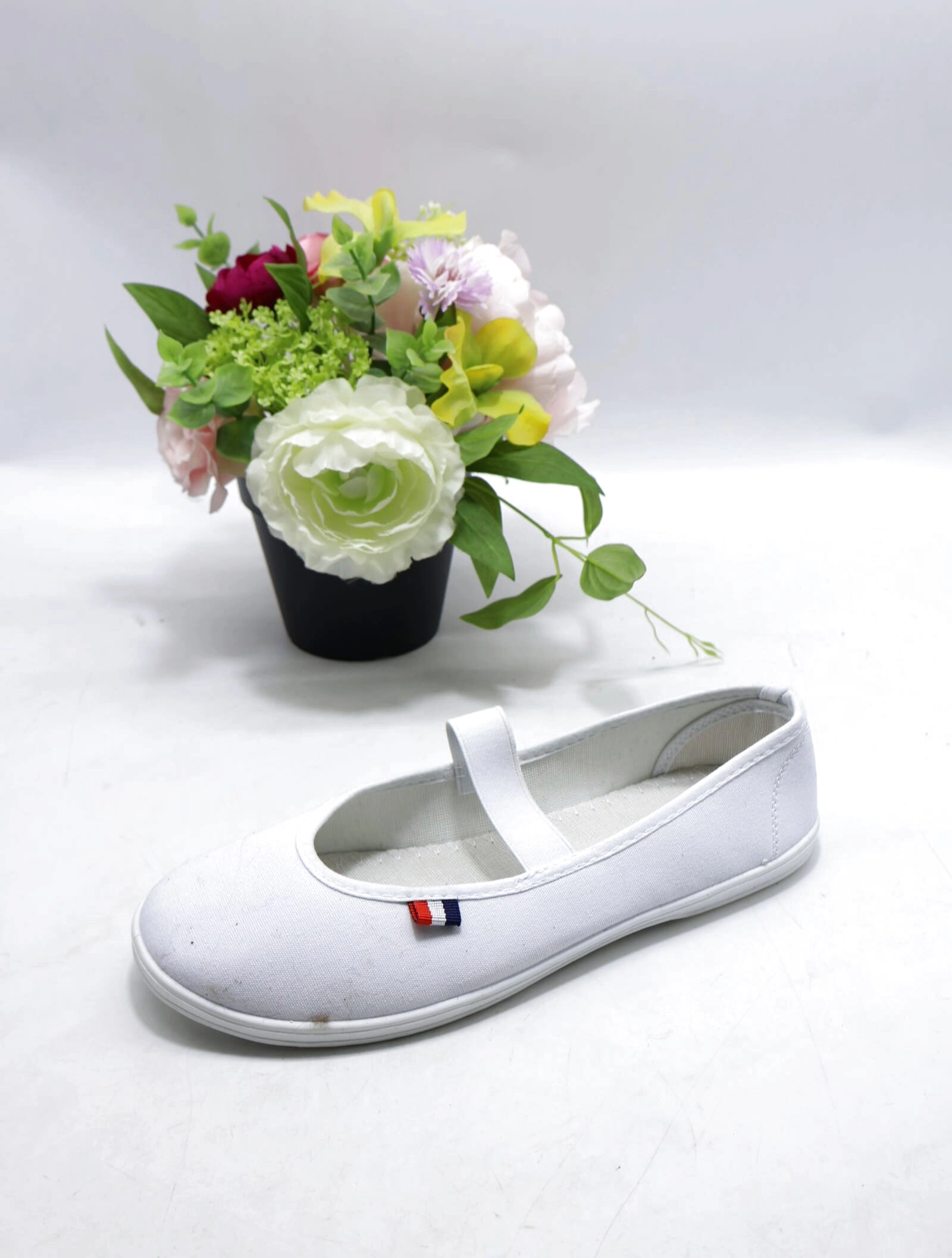 Tenisówki damskie 8053-2 WHITE 36-41