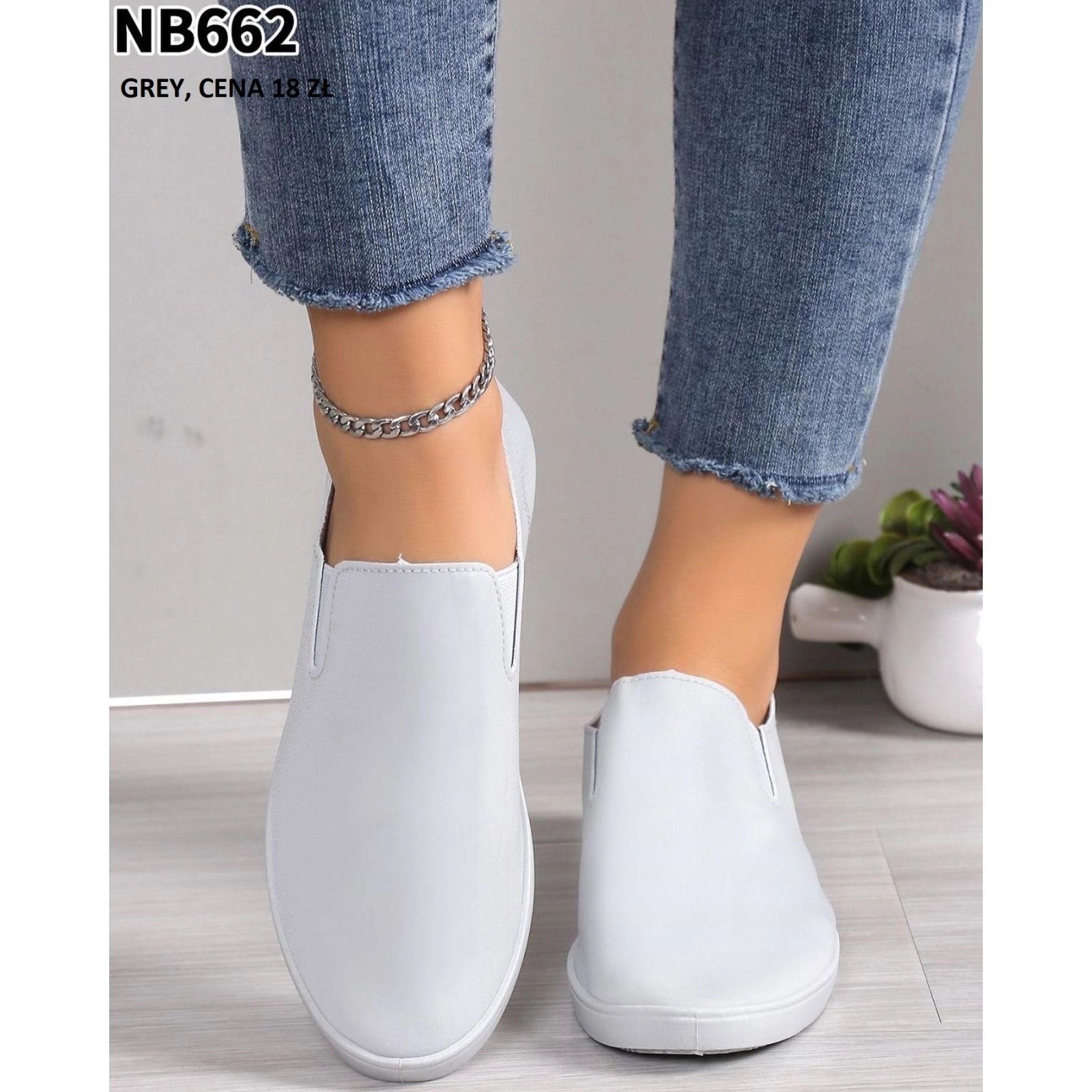 Tenisówki damskie NB662 GREY 36-41