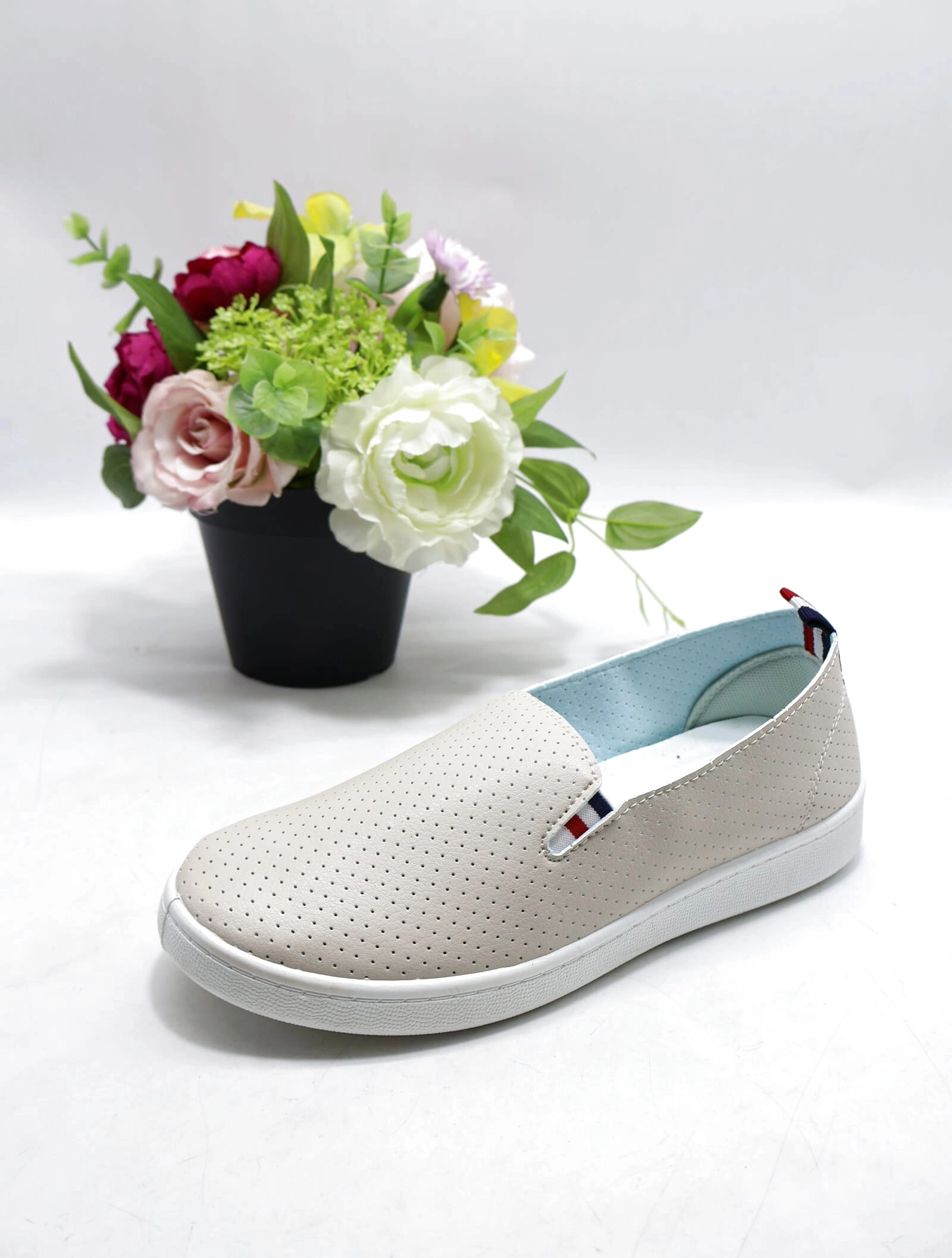 Tenisówki damskie 8959-3 BEIGE 36-41