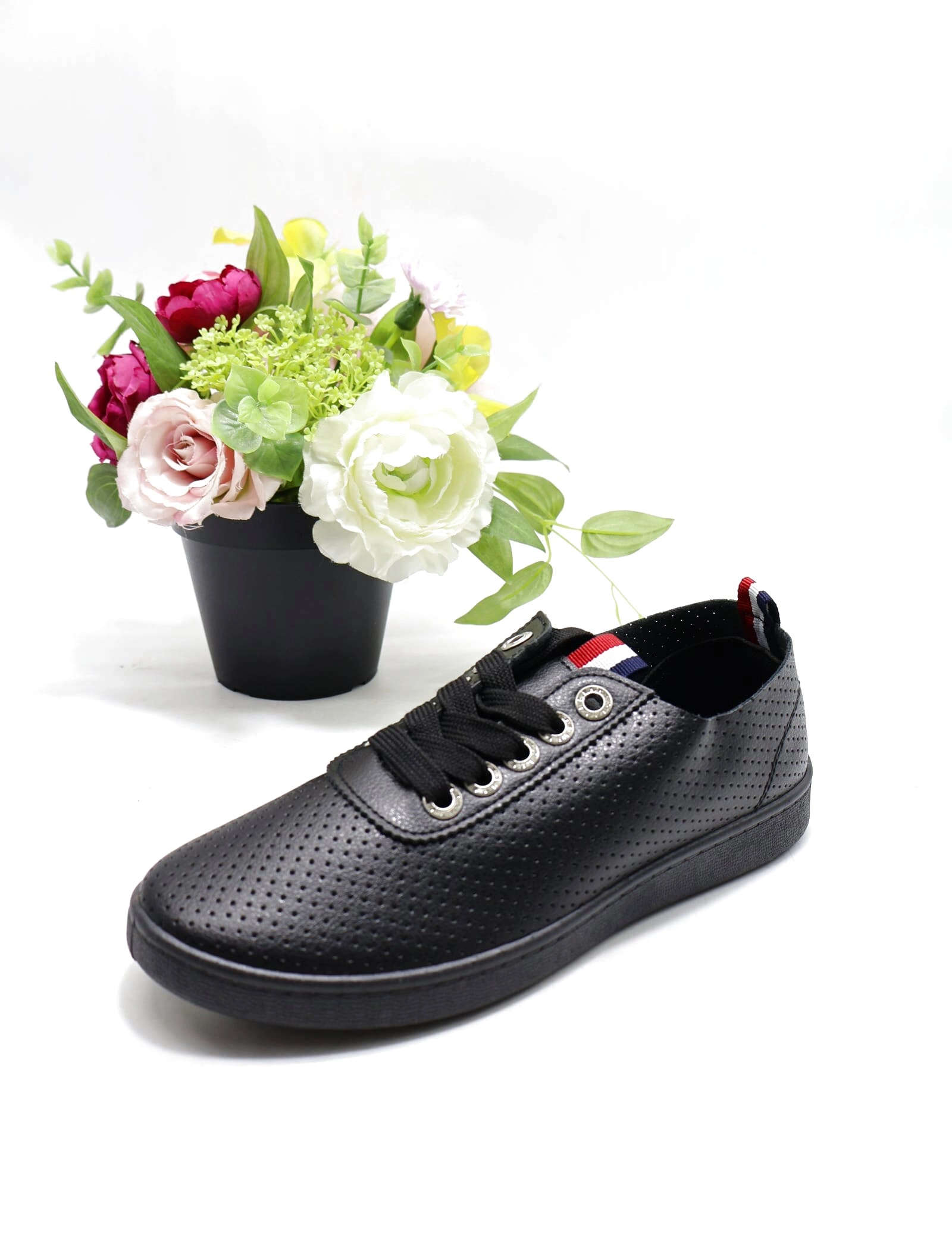 Tenisówki damskie 8957-1 BLACK 36-41