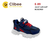 Buty Sportowe Dziecięce E89 (22-27) BLUE/RED