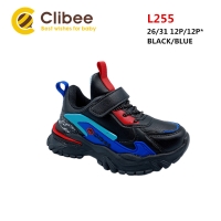 Buty Sportowe Dziecięce L255 (26-31) BLACK/BLUE