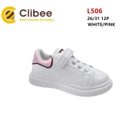 Buty Sportowe Dziecięce L506 (26-31) WHITE/PINK