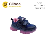 Buty Sportowe Dziecięce F35 (22-27) BLUE/PINK
