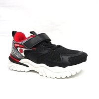 Buty Sportowe Dziecięce L601 (26-31) BLACK/RED