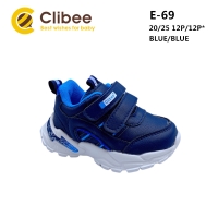 Buty Sportowe Dziecięce E69 (20-25) BLUE/BLUE