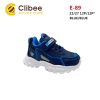 Buty Sportowe Dziecięce E89 (22-27) BLUE/BLUE