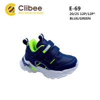 Buty Sportowe Dziecięce E69 (20-25) BLUE/GREEN